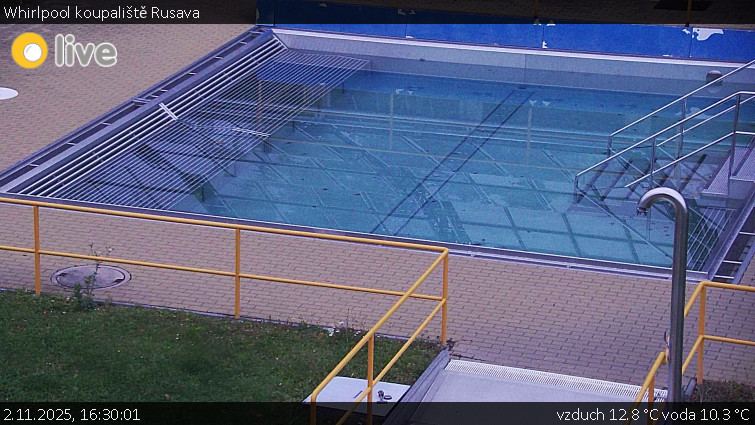 Koupaliště Rusava - Whirlpool koupaliště Rusava - 2.11.2025 v 16:30 Koupaliště Rusava - Whirlpool koupaliště Rusava - 2.11.2025 v 16:30