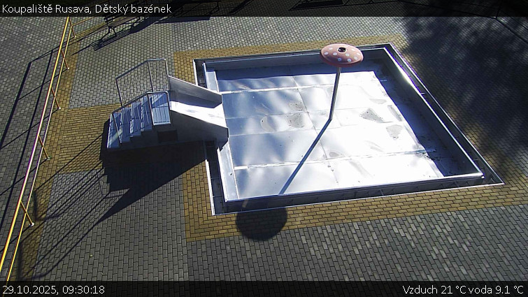 Koupaliště Rusava - Dětský bazének - 29.10.2025 v 09:30 Koupaliště Rusava - Dětský bazének - 29.10.2025 v 09:30