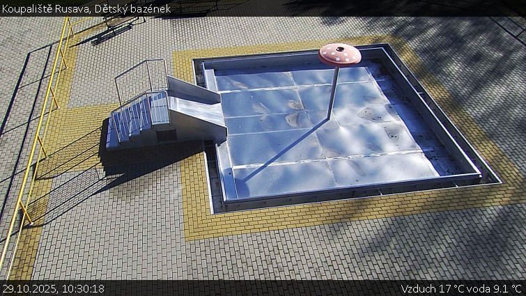 Koupaliště Rusava - Dětský bazének - 29.10.2025 v 10:30 Koupaliště Rusava - Dětský bazének - 29.10.2025 v 10:30