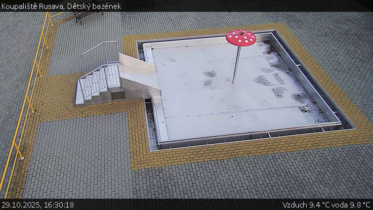 Koupaliště Rusava - Dětský bazének - 29.10.2025 v 16:30 Koupaliště Rusava - Dětský bazének - 29.10.2025 v 16:30