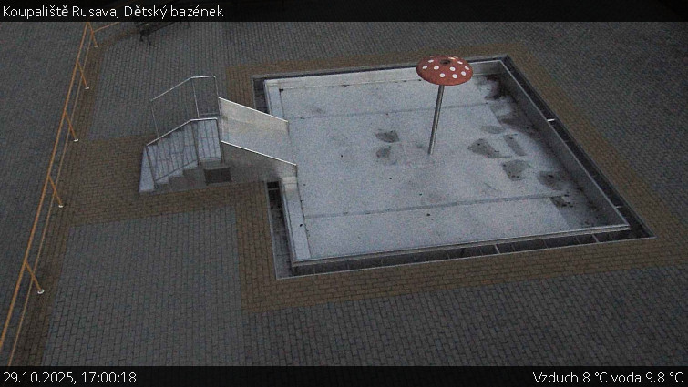 Koupaliště Rusava - Dětský bazének - 29.10.2025 v 17:00 Koupaliště Rusava - Dětský bazének - 29.10.2025 v 17:00