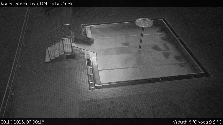 Koupaliště Rusava - Dětský bazének - 30.10.2025 v 06:00 Koupaliště Rusava - Dětský bazének - 30.10.2025 v 06:00