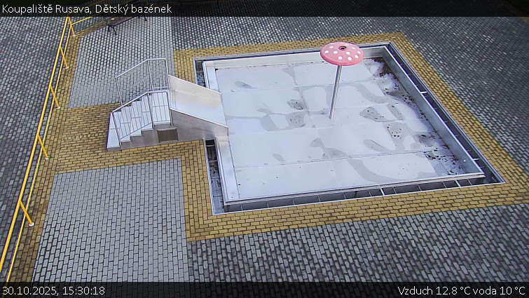 Koupaliště Rusava - Dětský bazének - 30.10.2025 v 15:30 Koupaliště Rusava - Dětský bazének - 30.10.2025 v 15:30