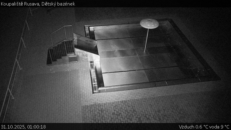 Koupaliště Rusava - Dětský bazének - 31.10.2025 v 01:00 Koupaliště Rusava - Dětský bazének - 31.10.2025 v 01:00