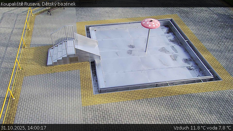 Koupaliště Rusava - Dětský bazének - 31.10.2025 v 14:00 Koupaliště Rusava - Dětský bazének - 31.10.2025 v 14:00