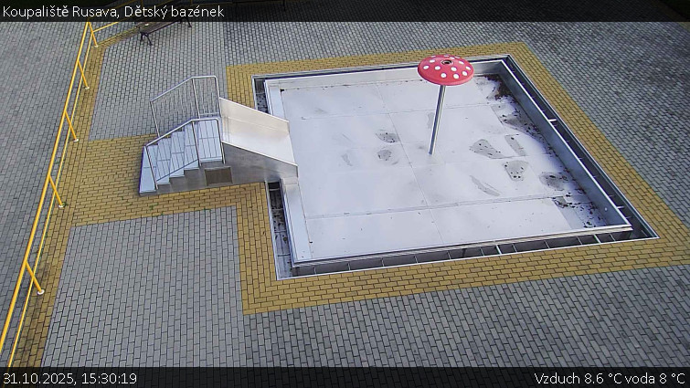 Koupaliště Rusava - Dětský bazének - 31.10.2025 v 15:30 Koupaliště Rusava - Dětský bazének - 31.10.2025 v 15:30