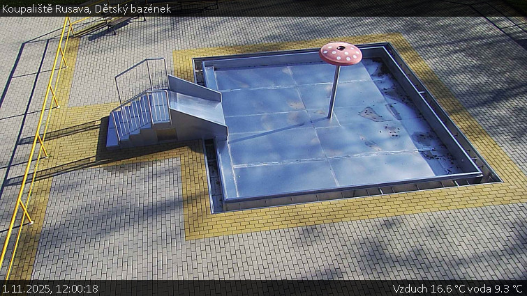 Koupaliště Rusava - Dětský bazének - 1.11.2025 v 12:00 Koupaliště Rusava - Dětský bazének - 1.11.2025 v 12:00