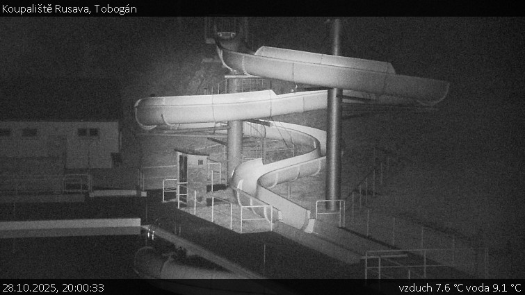 Koupaliště Rusava - Tobogán - 28.10.2025 v 20:00 Koupaliště Rusava - Tobogán - 28.10.2025 v 20:00