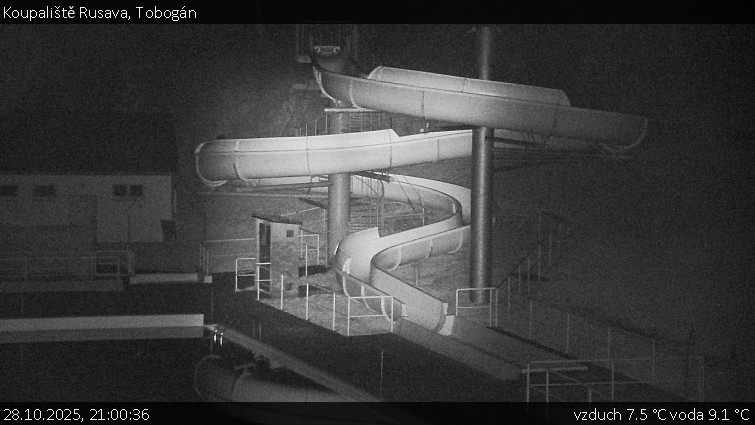 Koupaliště Rusava - Tobogán - 28.10.2025 v 21:00 Koupaliště Rusava - Tobogán - 28.10.2025 v 21:00