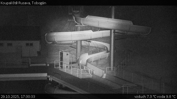 Koupaliště Rusava - Tobogán - 29.10.2025 v 17:30 Koupaliště Rusava - Tobogán - 29.10.2025 v 17:30