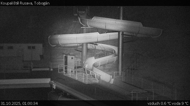 Koupaliště Rusava - Tobogán - 31.10.2025 v 01:00 Koupaliště Rusava - Tobogán - 31.10.2025 v 01:00