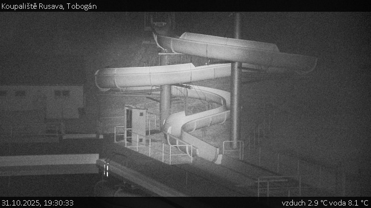 Koupaliště Rusava - Tobogán - 31.10.2025 v 19:30 Koupaliště Rusava - Tobogán - 31.10.2025 v 19:30