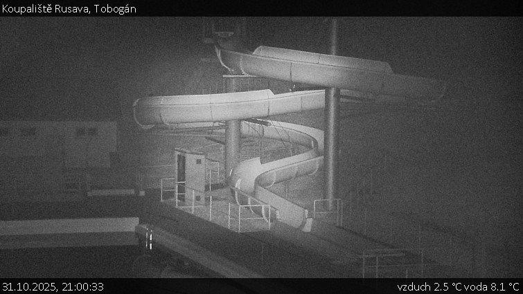 Koupaliště Rusava - Tobogán - 31.10.2025 v 21:00 Koupaliště Rusava - Tobogán - 31.10.2025 v 21:00