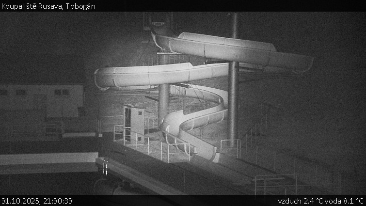 Koupaliště Rusava - Tobogán - 31.10.2025 v 21:30 Koupaliště Rusava - Tobogán - 31.10.2025 v 21:30