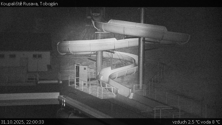 Koupaliště Rusava - Tobogán - 31.10.2025 v 22:00 Koupaliště Rusava - Tobogán - 31.10.2025 v 22:00