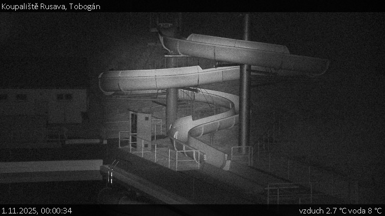 Koupaliště Rusava - Tobogán - 1.11.2025 v 00:00 Koupaliště Rusava - Tobogán - 1.11.2025 v 00:00