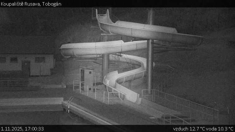 Koupaliště Rusava - Tobogán - 1.11.2025 v 17:00 Koupaliště Rusava - Tobogán - 1.11.2025 v 17:00