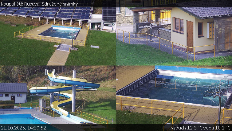 Koupaliště Rusava - Sdružené snímky - 21.10.2025 v 14:30 Koupaliště Rusava - Sdružené snímky - 21.10.2025 v 14:30