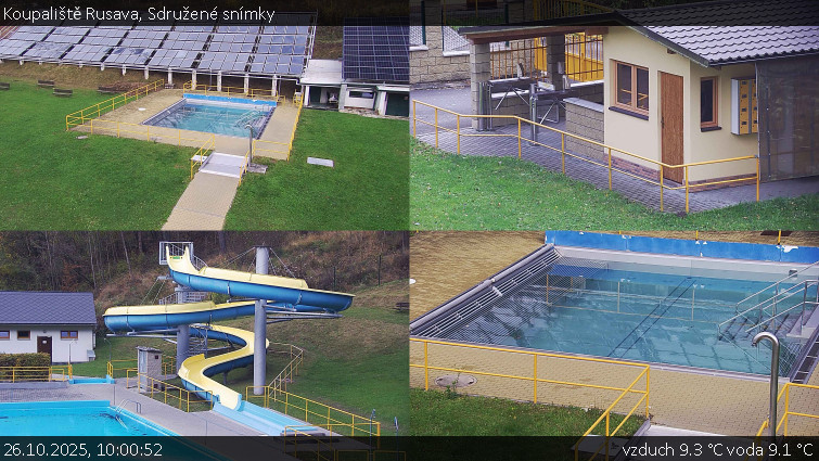 Koupaliště Rusava - Sdružené snímky - 26.10.2025 v 10:00 Koupaliště Rusava - Sdružené snímky - 26.10.2025 v 10:00