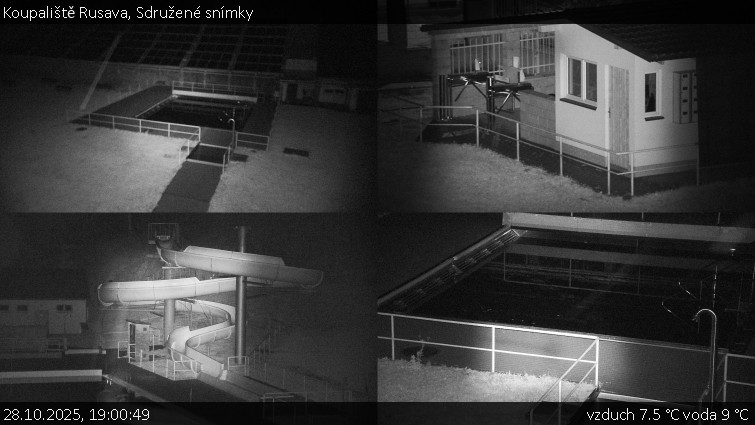Koupaliště Rusava - Sdružené snímky - 28.10.2025 v 19:00 Koupaliště Rusava - Sdružené snímky - 28.10.2025 v 19:00
