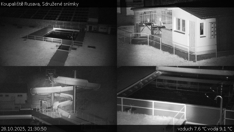 Koupaliště Rusava - Sdružené snímky - 28.10.2025 v 21:30 Koupaliště Rusava - Sdružené snímky - 28.10.2025 v 21:30