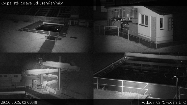 Koupaliště Rusava - Sdružené snímky - 29.10.2025 v 02:00 Koupaliště Rusava - Sdružené snímky - 29.10.2025 v 02:00
