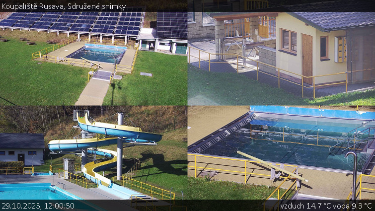 Koupaliště Rusava - Sdružené snímky - 29.10.2025 v 12:00 Koupaliště Rusava - Sdružené snímky - 29.10.2025 v 12:00