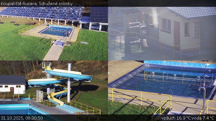 Koupaliště Rusava - Sdružené snímky - 31.10.2025 v 08:30 Koupaliště Rusava - Sdružené snímky - 31.10.2025 v 08:30