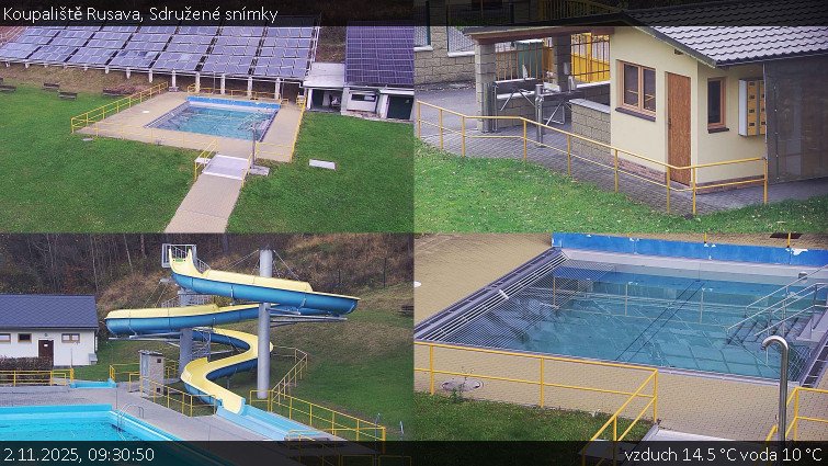 Koupaliště Rusava - Sdružené snímky - 2.11.2025 v 09:30 Koupaliště Rusava - Sdružené snímky - 2.11.2025 v 09:30