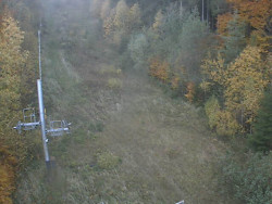 Kamera na svahu B, nástup vleku