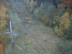 Kamera na svahu B, nástup vleku