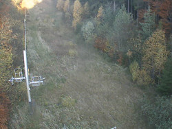 Kamera na svahu B, nástup vleku