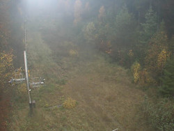 Kamera na svahu B, nástup vleku