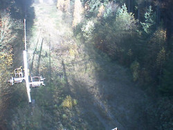 Kamera na svahu B, nástup vleku