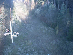 Kamera na svahu B, nástup vleku