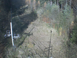 Kamera na svahu B, nástup vleku