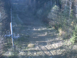 Kamera na svahu B, nástup vleku