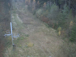 Kamera na svahu B, nástup vleku