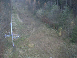 Kamera na svahu B, nástup vleku