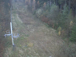 Kamera na svahu B, nástup vleku