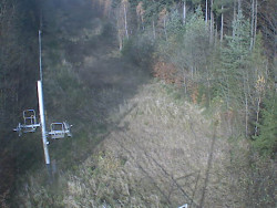 Kamera na svahu B, nástup vleku