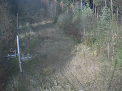 Kamera na svahu B, nástup vleku