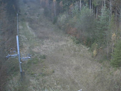 Kamera na svahu B, nástup vleku