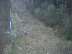 Kamera na svahu B, nástup vleku