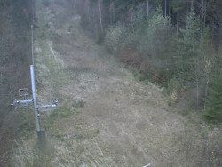 Kamera na svahu B, nástup vleku