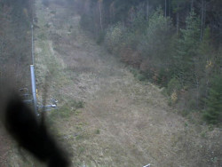 Kamera na svahu B, nástup vleku