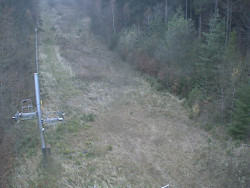 Kamera na svahu B, nástup vleku