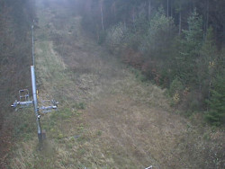 Kamera na svahu B, nástup vleku