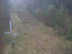 Kamera na svahu B, nástup vleku