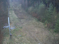 Kamera na svahu B, nástup vleku